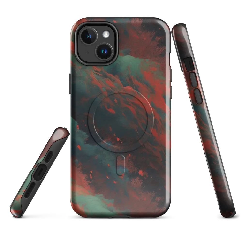 Verdigris Rush on MagSafe Tough Case for iPhone® — Front