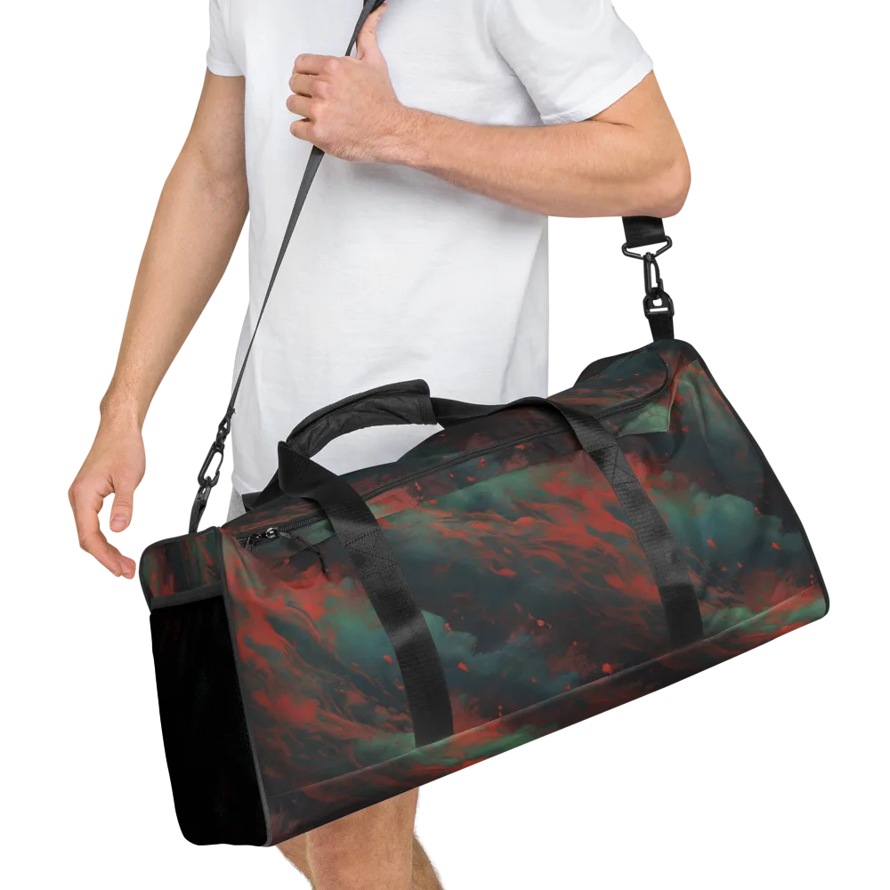 Verdigris Rush on Duffle Bag — Right Front