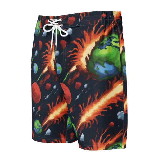 Earthbound Comet on a Men's Board Shorts