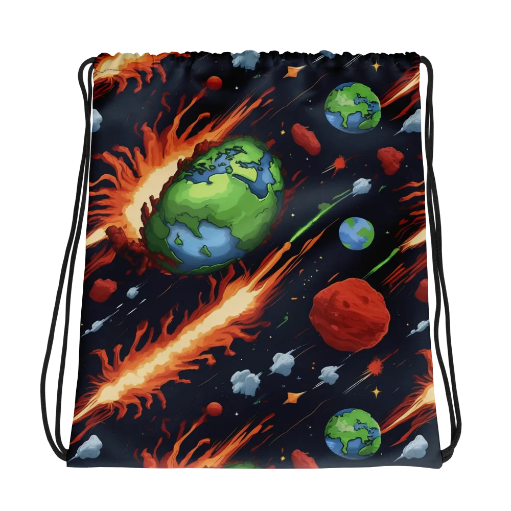 Earthbound Comet on Drawstring Bag — Photo