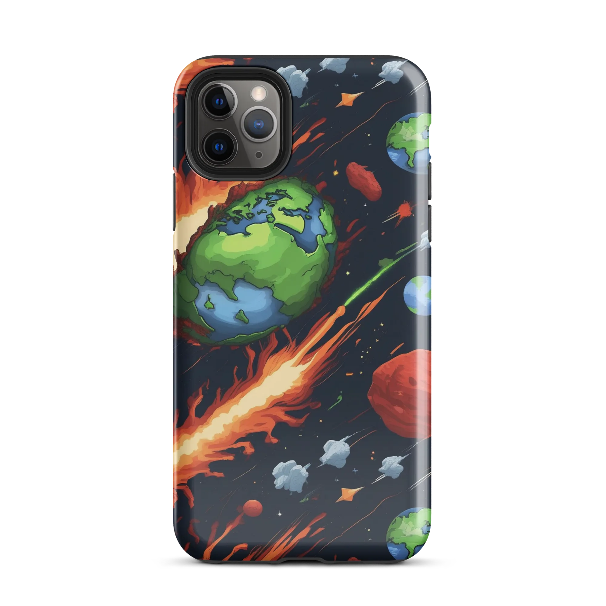 Earthbound Comet on Tough Case for iPhone® — Front