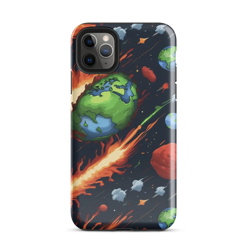 Earthbound Comet on Tough Case for iPhone® — Front