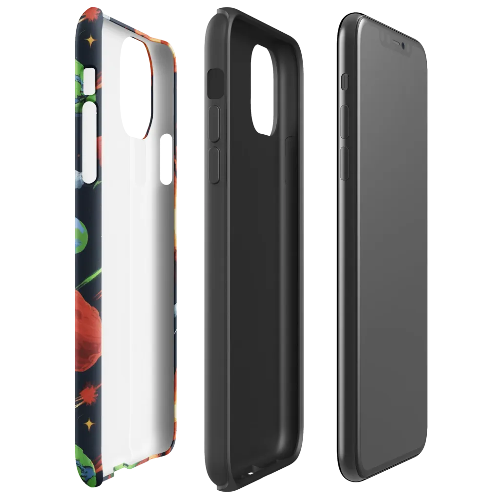 Earthbound Comet on Tough Case for iPhone® — Right