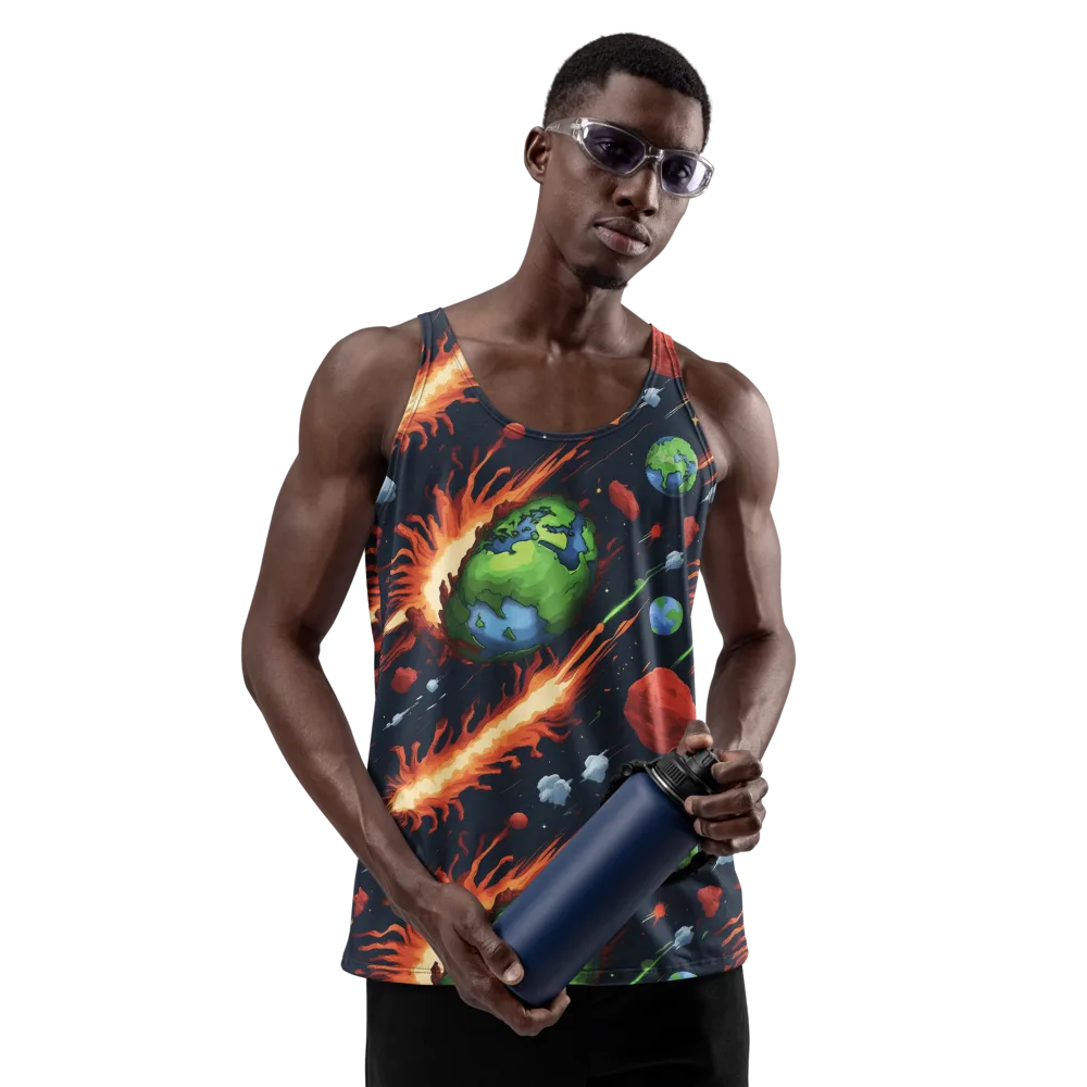 Earthbound Comet on Men's Tank Top — Front
