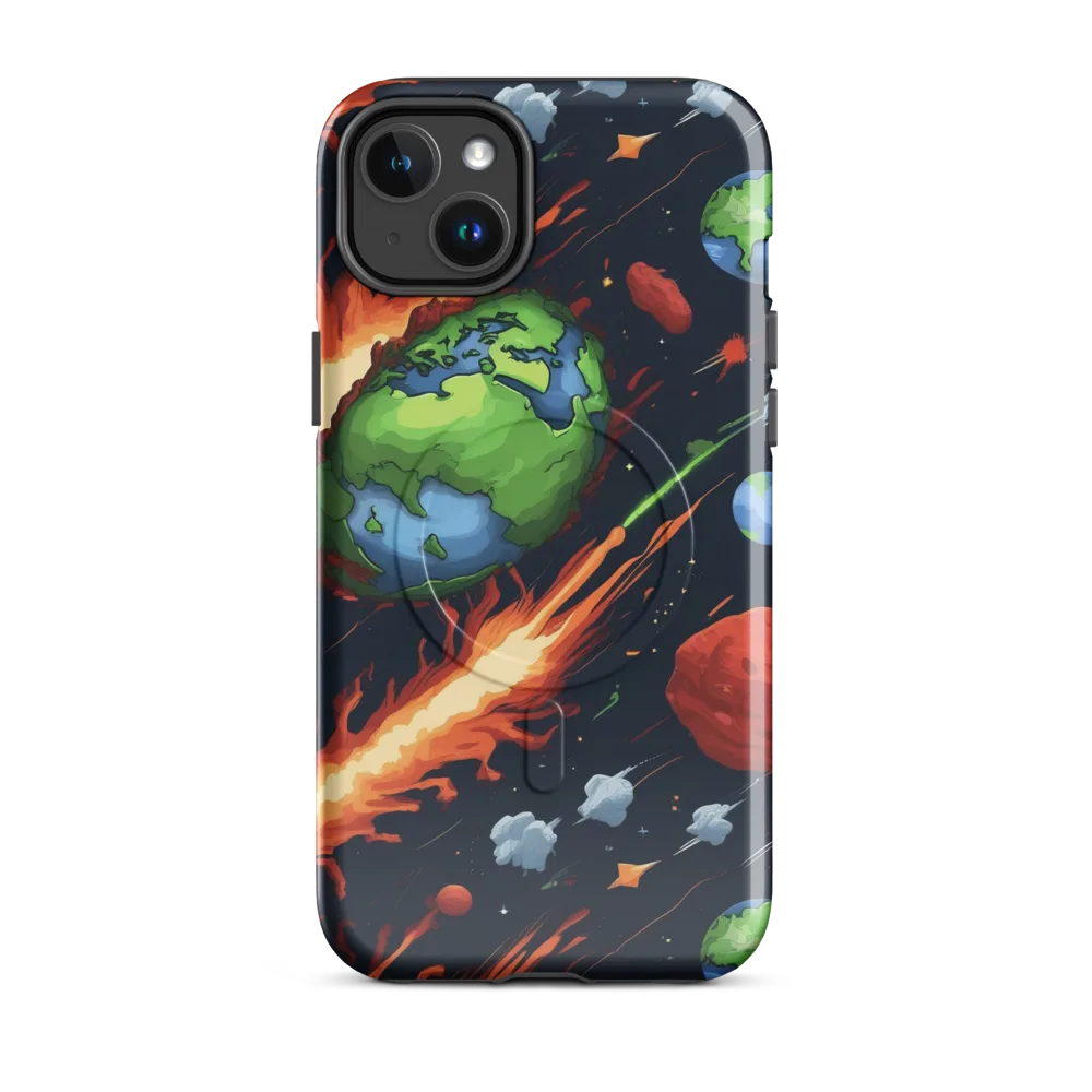 Earthbound Comet on MagSafe Tough Case for iPhone® — Front