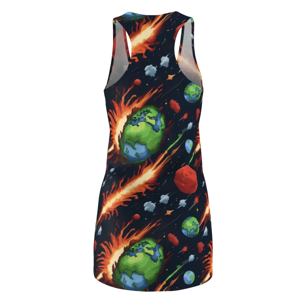 Earthbound Comet on Racerback Dress — Back