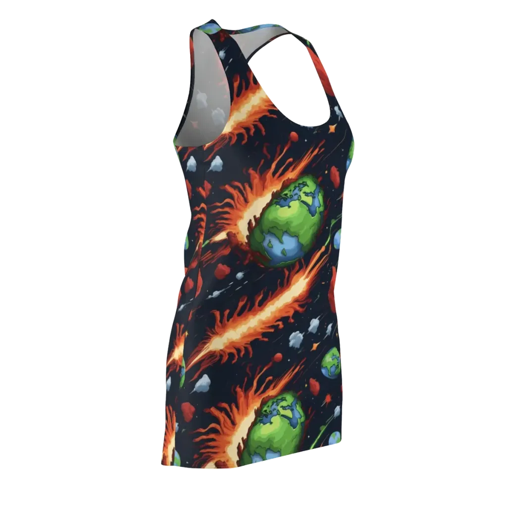 Earthbound Comet on Racerback Dress — Front Side