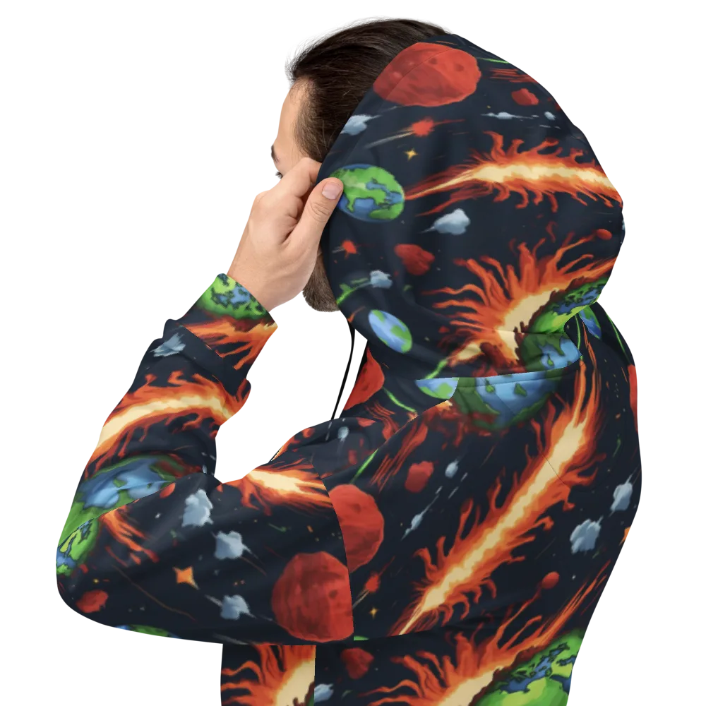 Earthbound Comet on Hoodie — Back