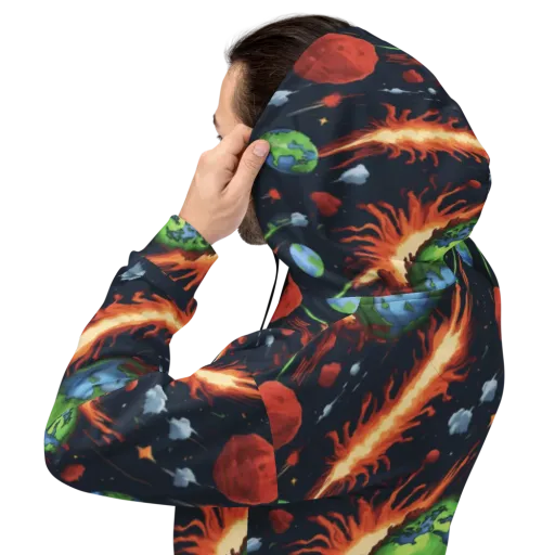 Earthbound Comet on a Hoodie