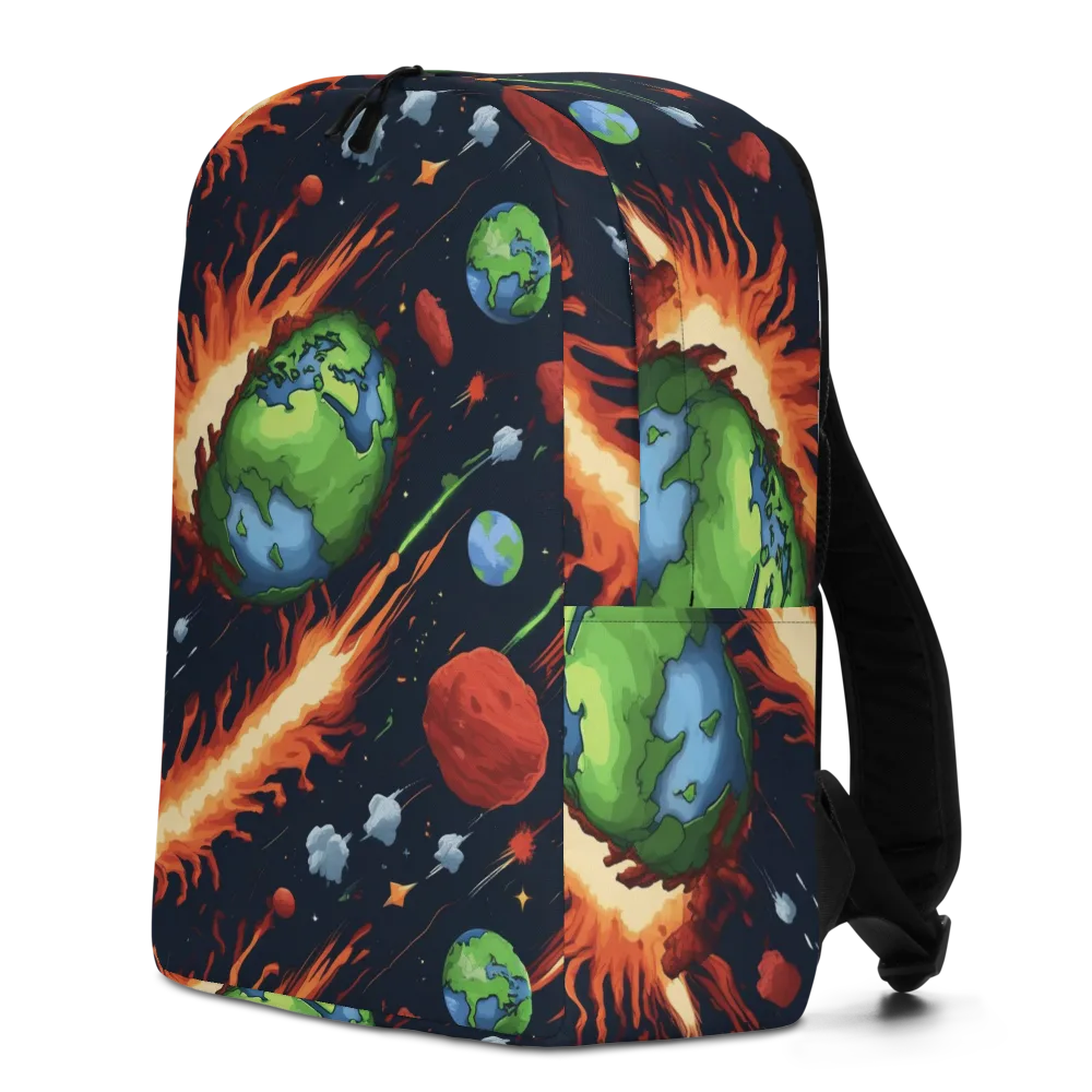 Earthbound Comet on Minimalist Backpack — Left