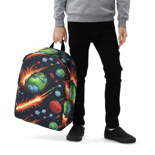 Earthbound Comet on a Minimalist Backpack