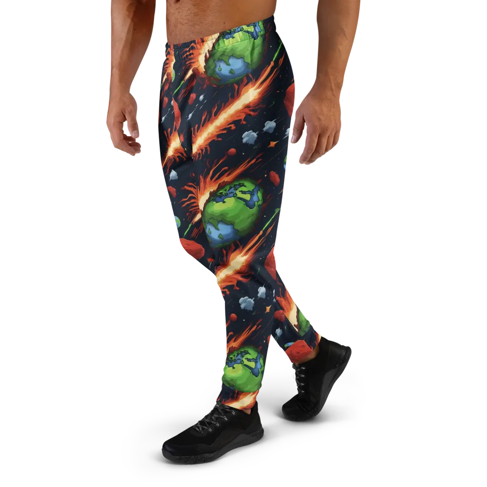 Earthbound Comet on Men's Joggers — Left
