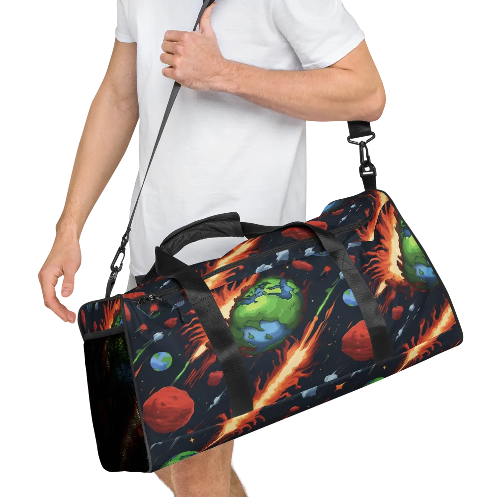 Earthbound Comet on Duffle Bag — Right Front