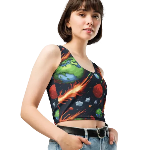 Earthbound Comet on a Crop Top