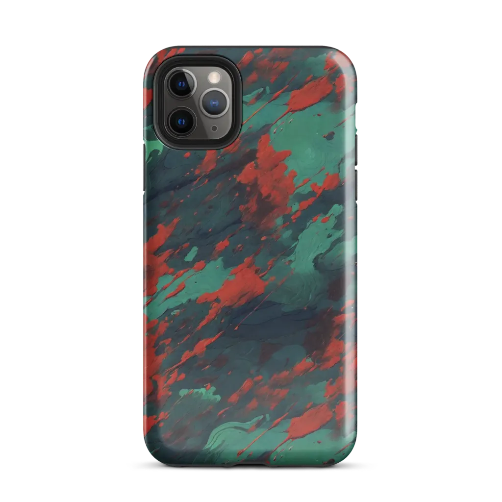 Emerald Tempest on Tough Case for iPhone® — Front