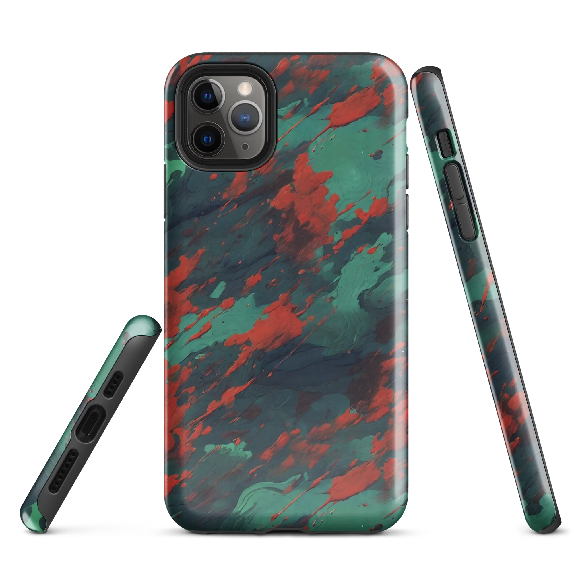 Emerald Tempest on Tough Case for iPhone® — Front