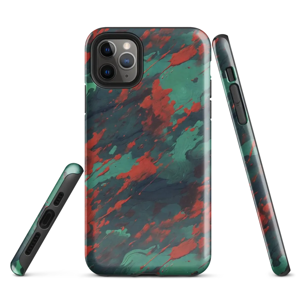 Emerald Tempest on Tough Case for iPhone® — Front