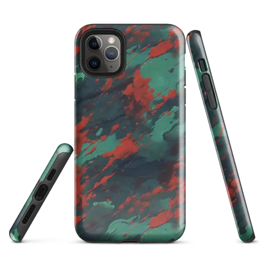 Emerald Tempest on a Tough Case for iPhone®