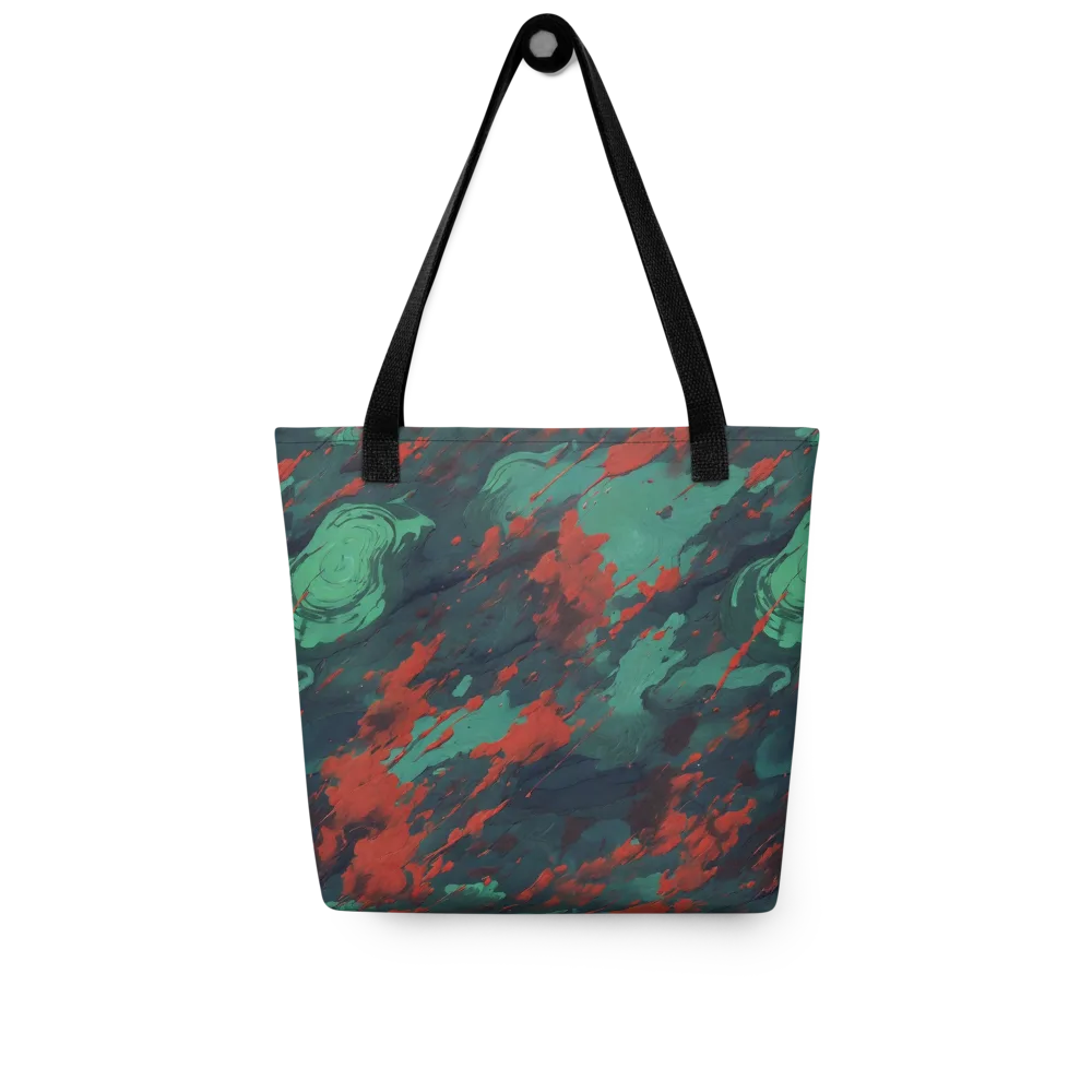 Emerald Tempest on Tote Bag — Front