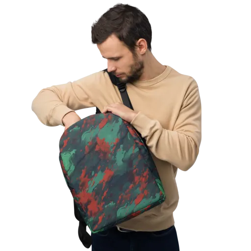 Emerald Tempest on a Minimalist Backpack