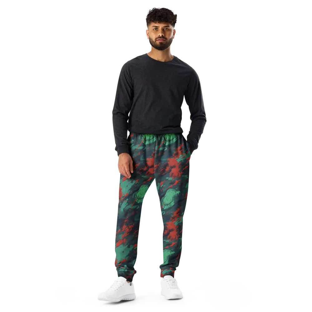 Emerald Tempest on Men's Joggers — Front
