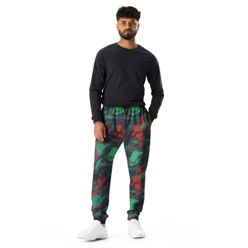 Emerald Tempest on a Men's Joggers