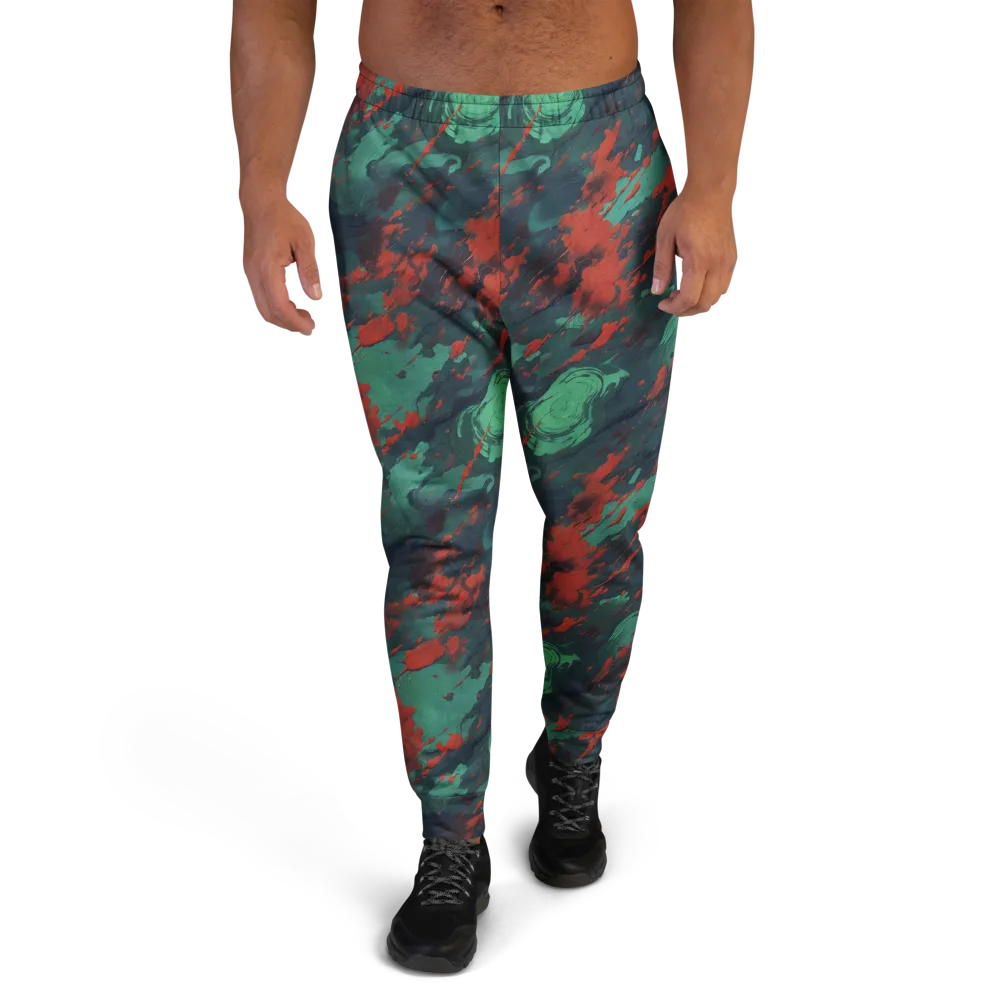 Emerald Tempest on Men's Joggers — Front