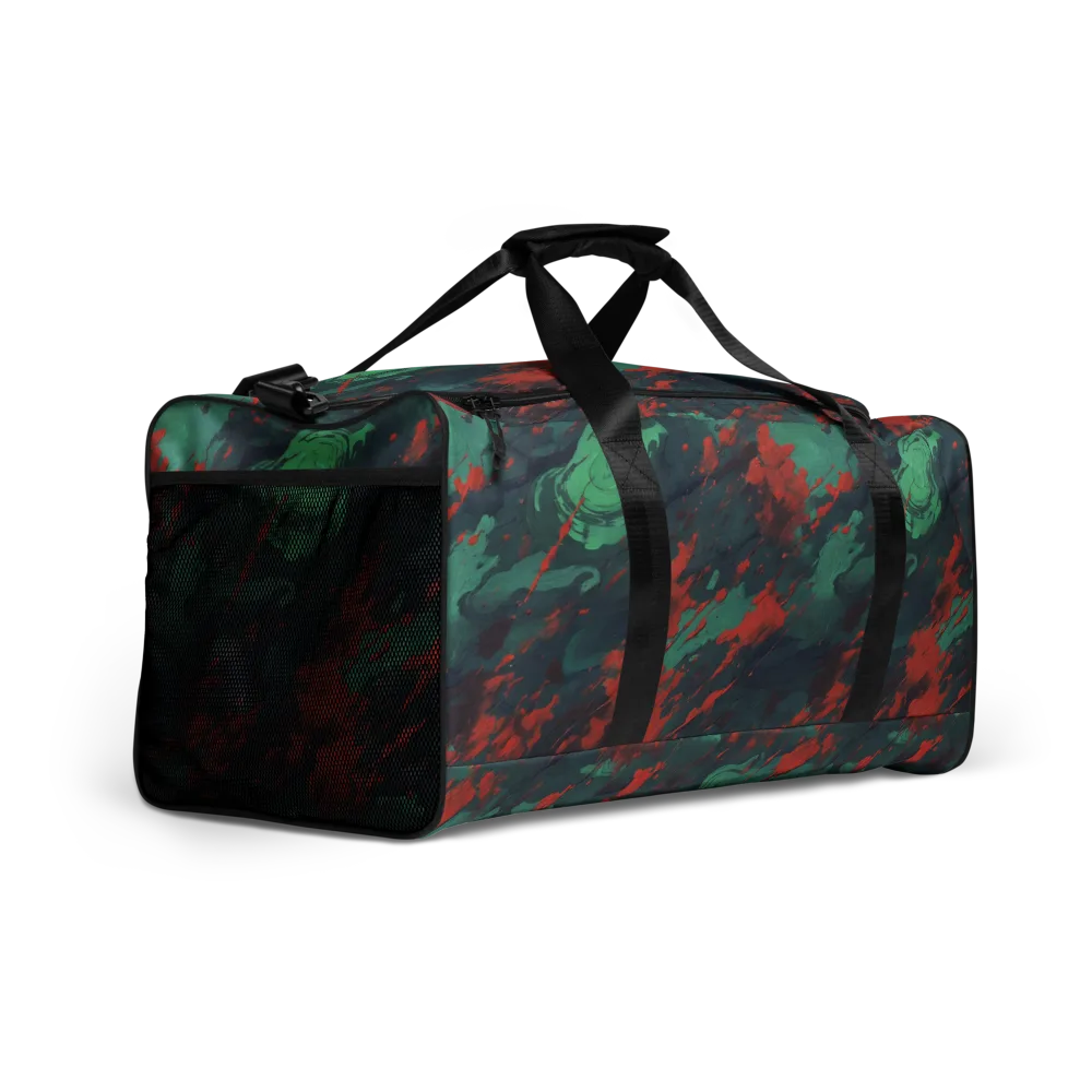 Emerald Tempest on Duffle Bag — Right Front