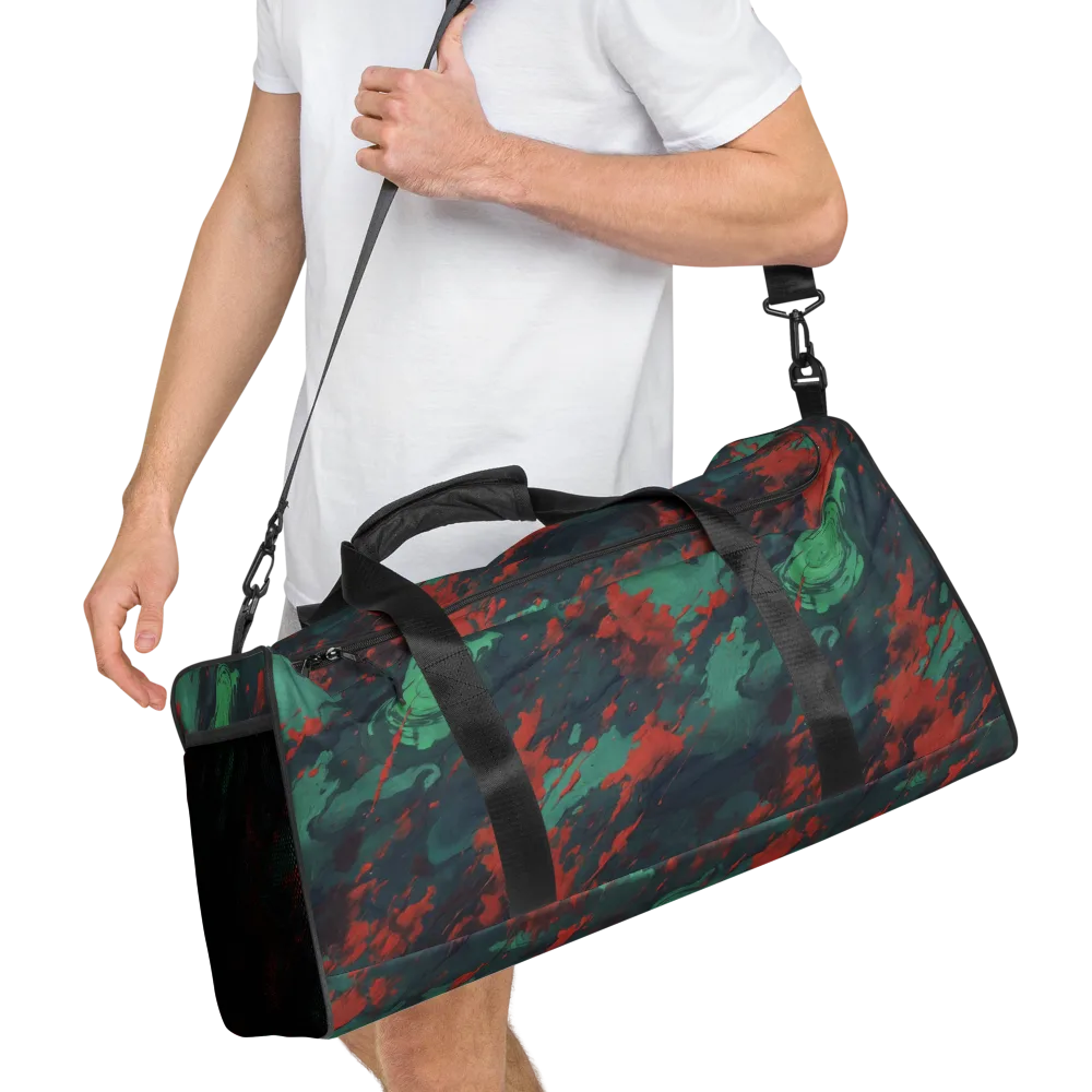 Emerald Tempest on Duffle Bag — Right Front