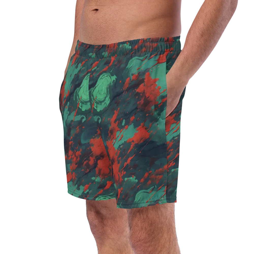 Emerald Tempest on Swim Trunks — Left Front