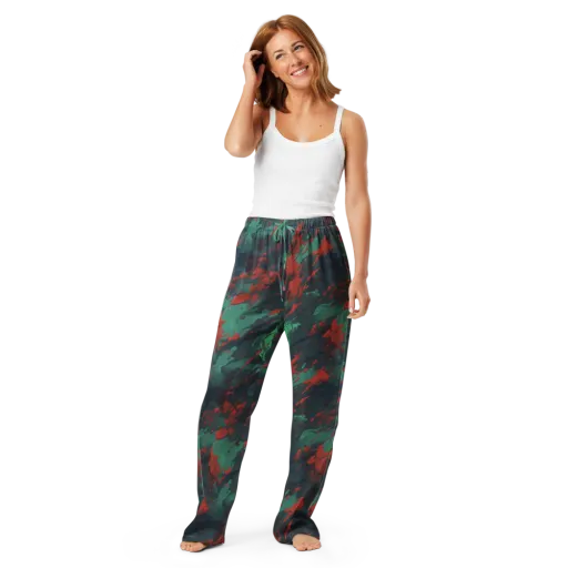 Emerald Tempest on a Women's Pajama Pants