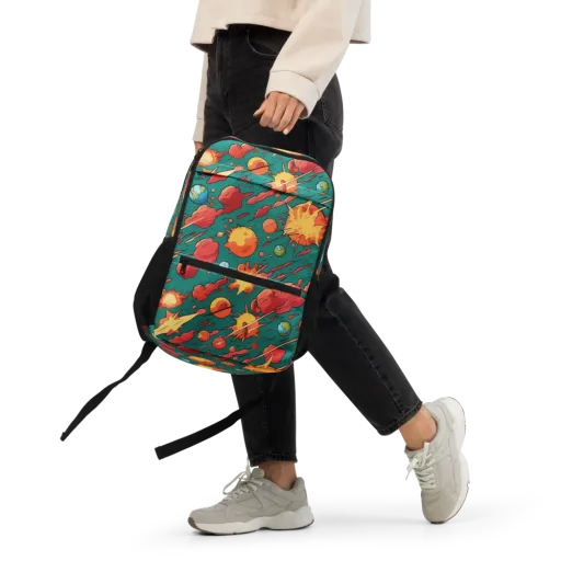 Astro Collision on a Utility Backpack