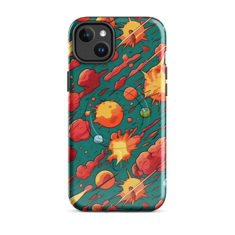 Astro Collision on MagSafe Tough Case for iPhone® — Front