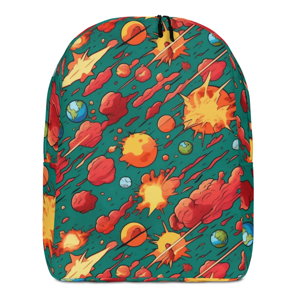 Astro Collision on Minimalist Backpack — Front