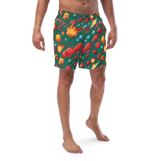 Astro Collision on a Swim Trunks