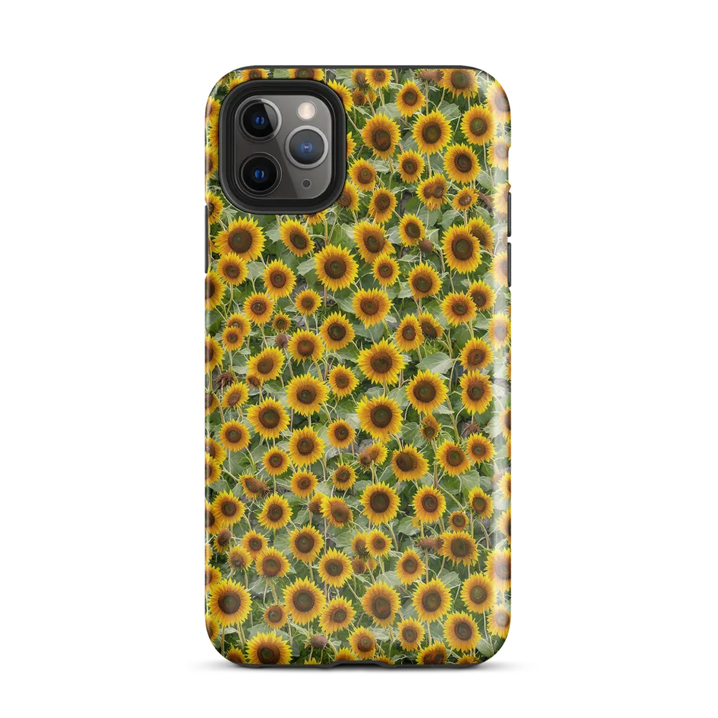 Sunflower Solstice on Tough Case for iPhone® — Front