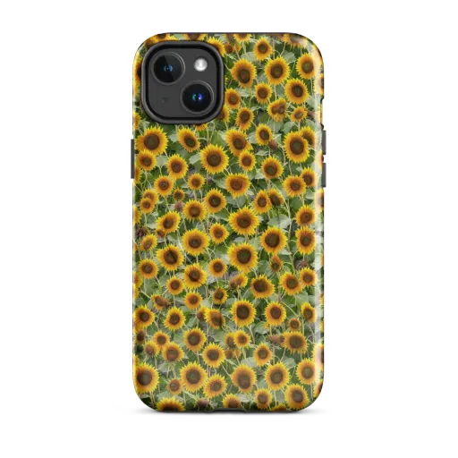 Sunflower Solstice on a MagSafe Tough Case for iPhone®