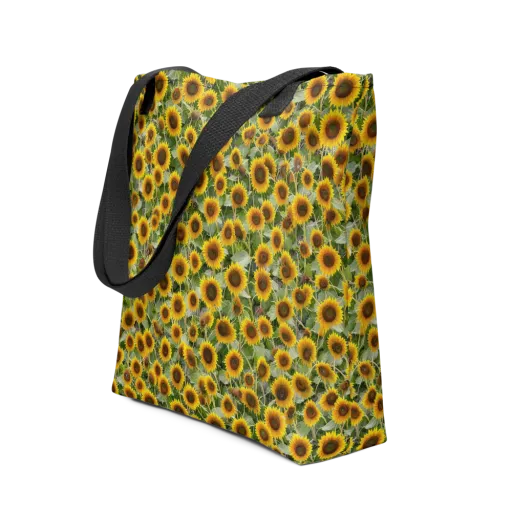 Sunflower Solstice on a Tote Bag