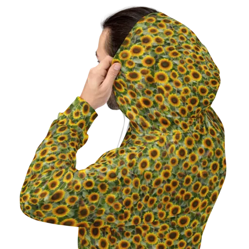 Sunflower Solstice on a Hoodie