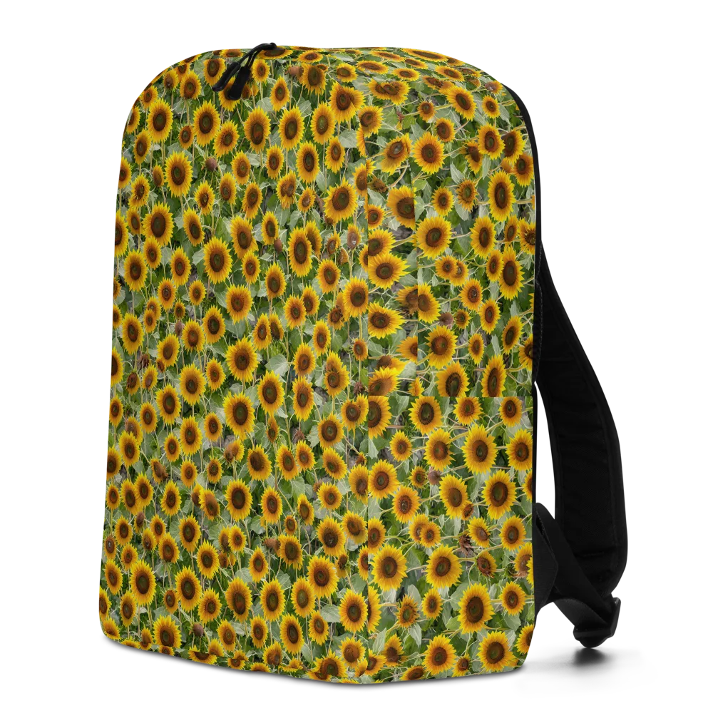 Sunflower Solstice on Minimalist Backpack — Left
