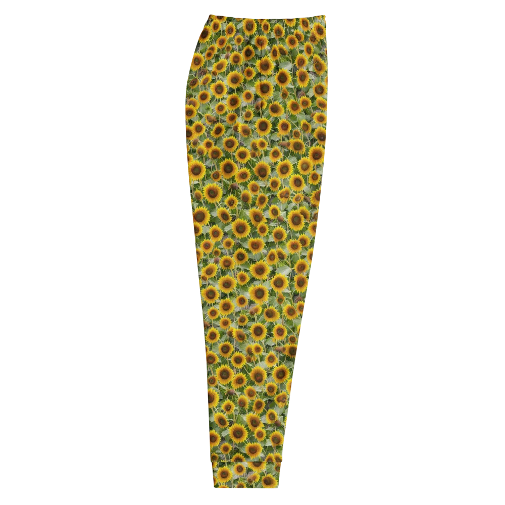 Sunflower Solstice on Men's Joggers — Right
