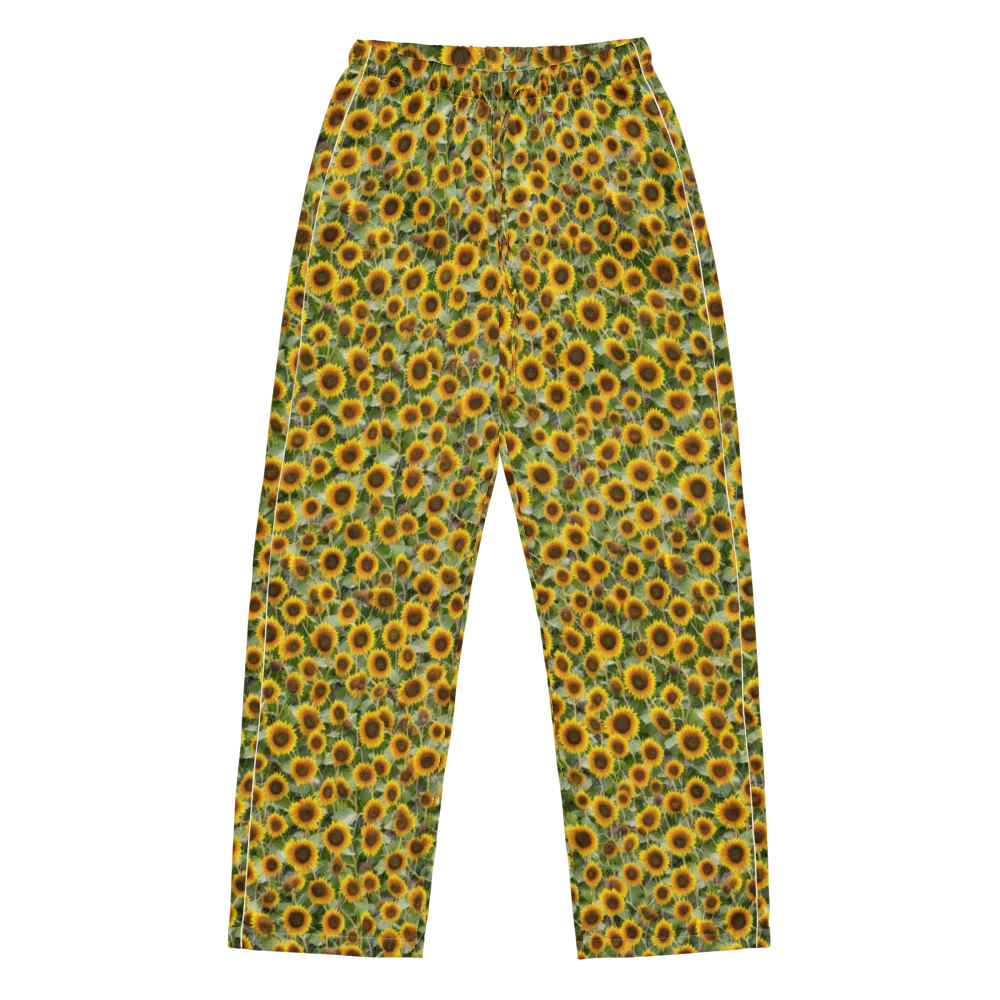 Sunflower Solstice on Women's Pajama Pants — Front
