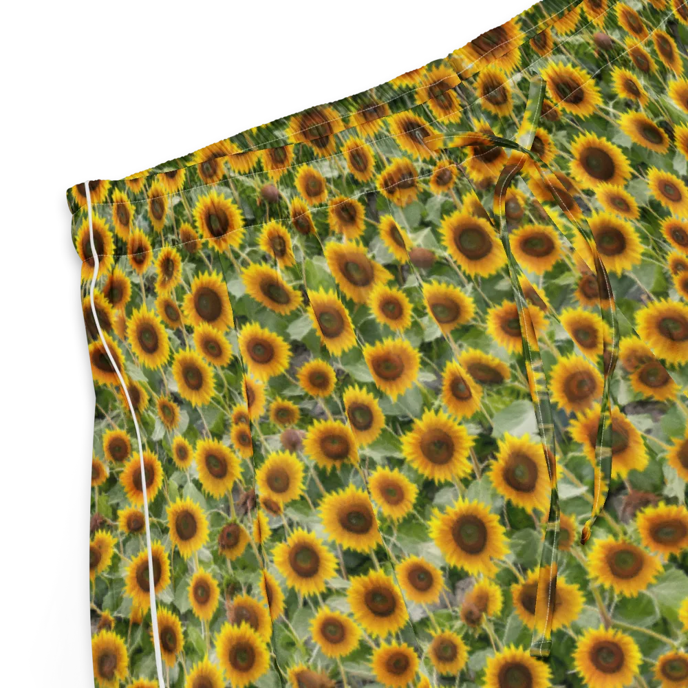 Sunflower Solstice on Women's Pajama Shorts — Product details