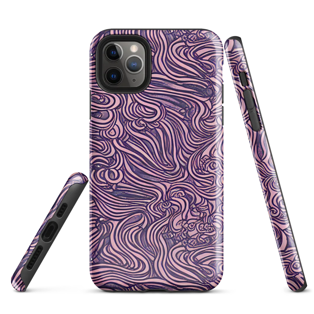 Lavender Labyrinth on Tough Case for iPhone® — Front
