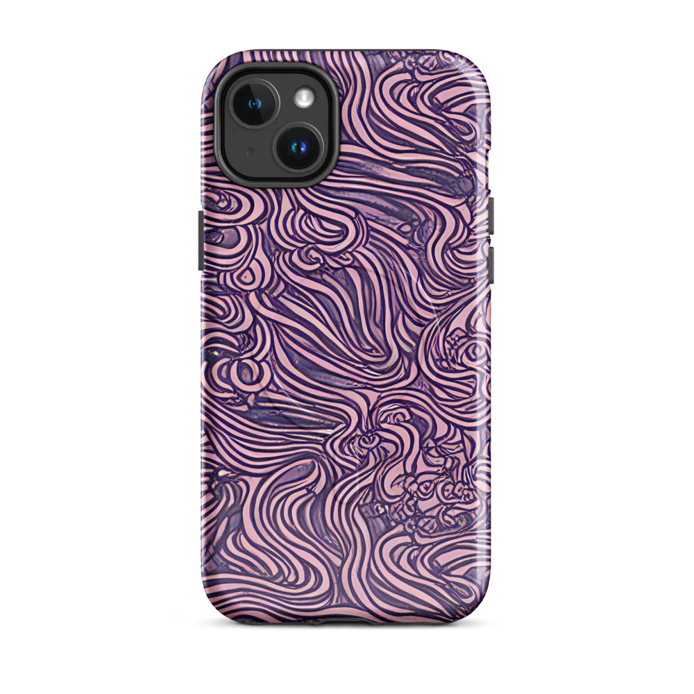 Lavender Labyrinth on MagSafe Tough Case for iPhone® — Front