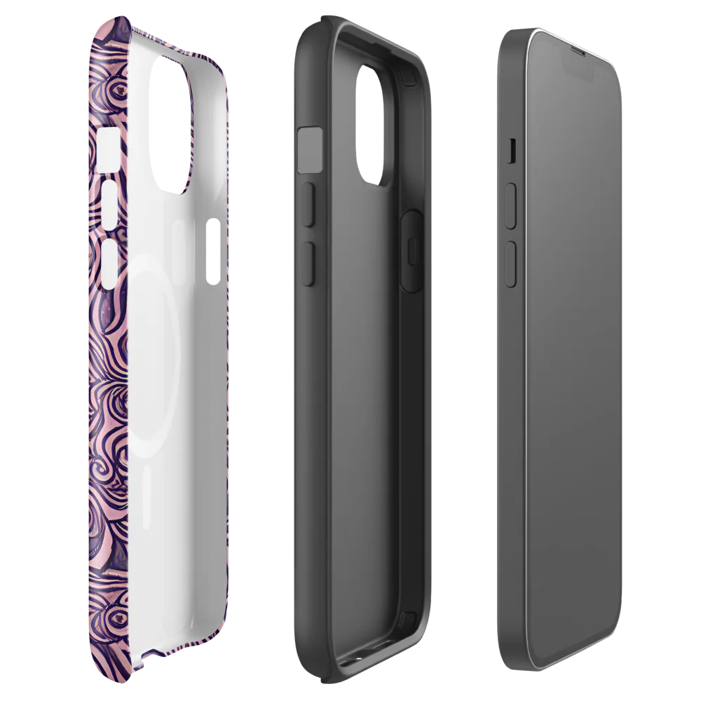 Lavender Labyrinth on MagSafe Tough Case for iPhone® — Front