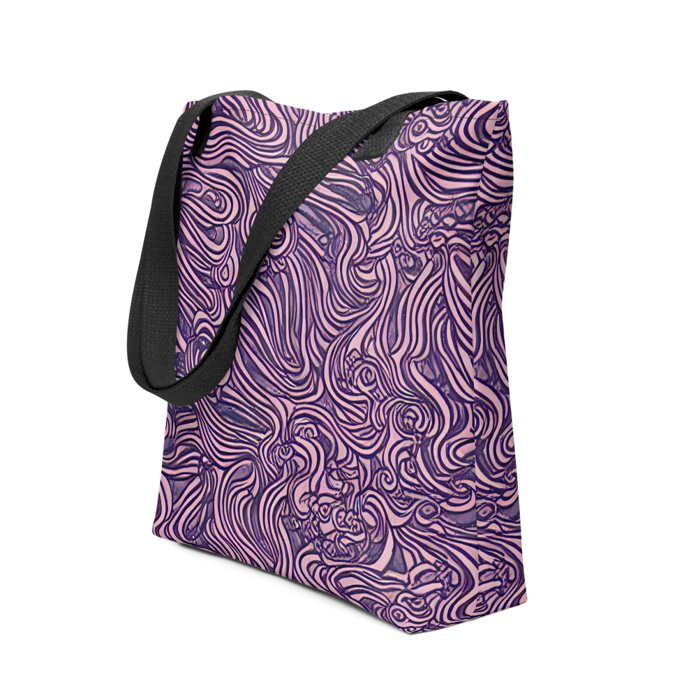 Lavender Labyrinth on Tote Bag — Front