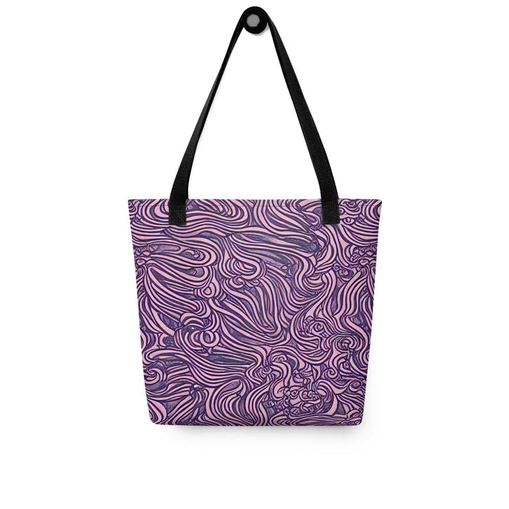 Lavender Labyrinth on Tote Bag — Front