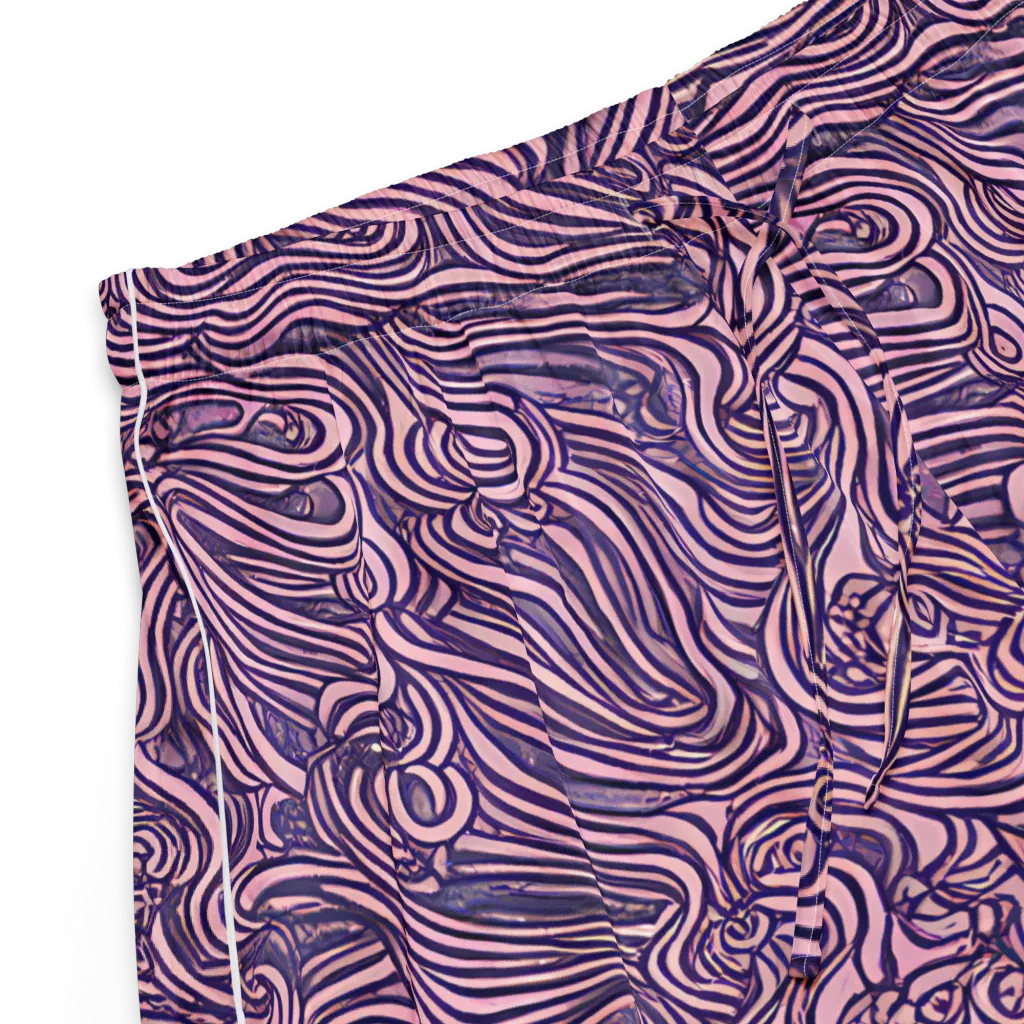 Lavender Labyrinth on Women's Pajama Shorts — Product details