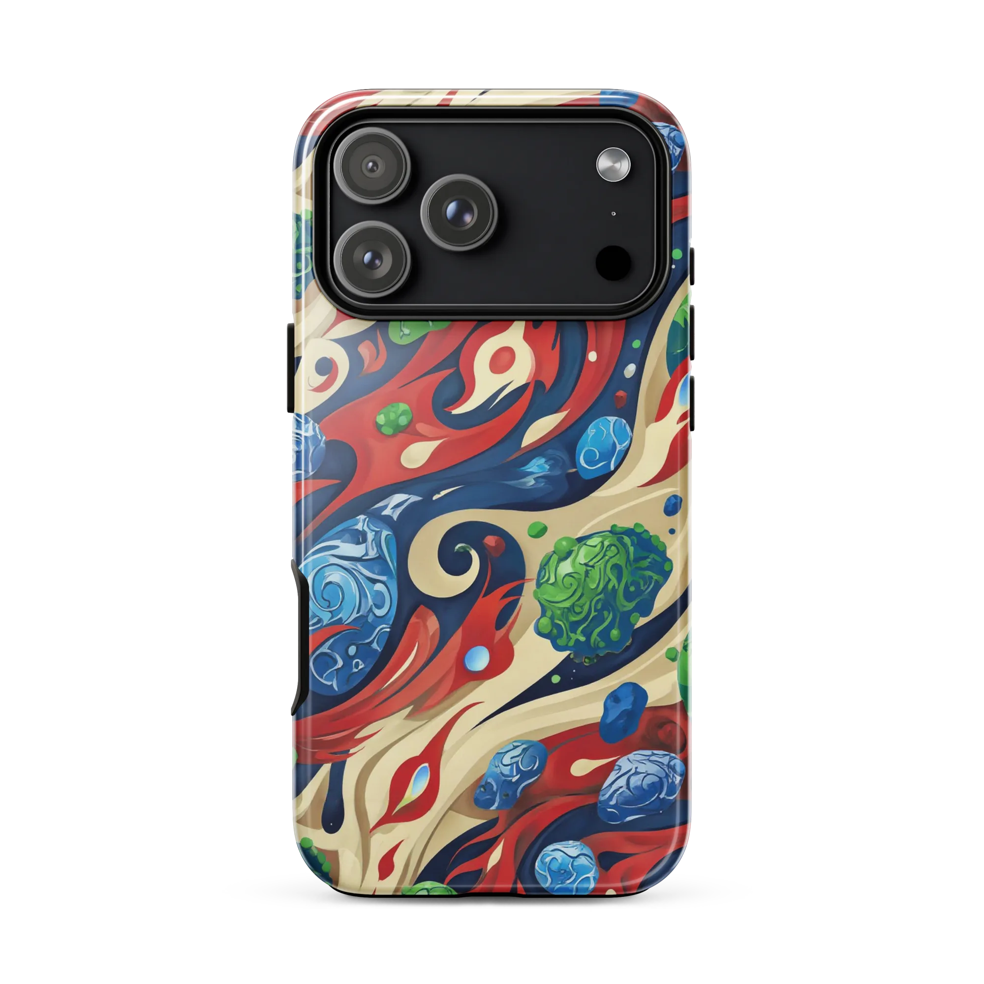 Cosmic Sgraffito on Tough Case for iPhone® — Front